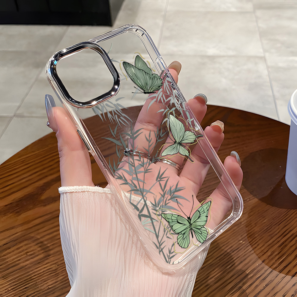 Phone Cases For Samsung A14 - Силиконовый чехол-бабочка для Samsung A56 5G