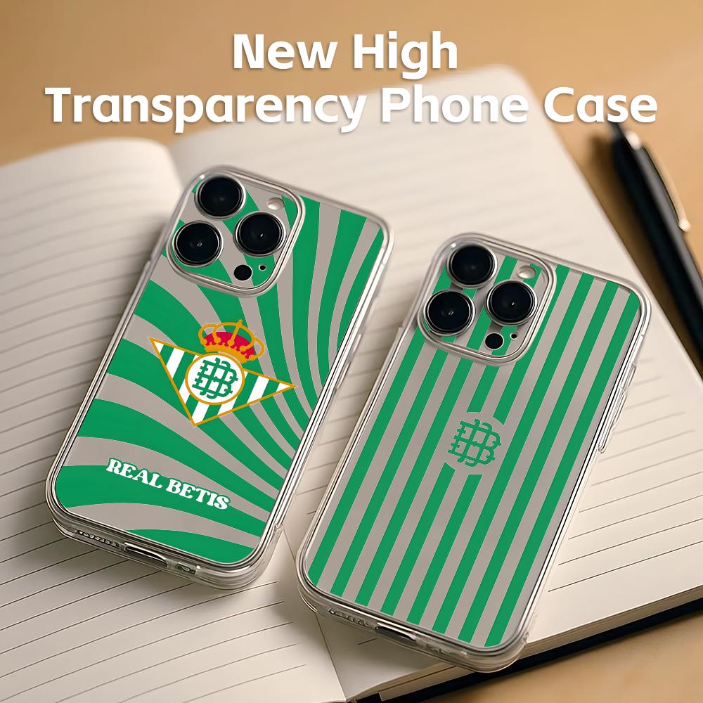 Phone Cases Iphone 17 - Роскошный прозрачный чехол R-Real Luxury B-Betis-s