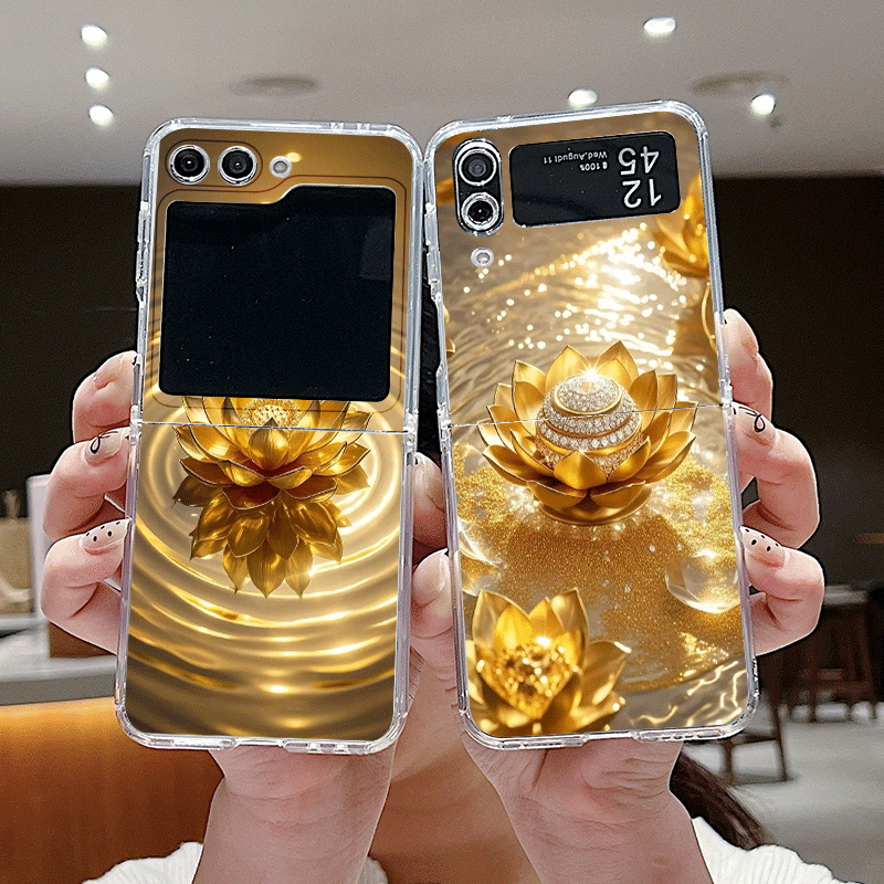 Phone Cases Z Fold 6 - Креативный чехол для телефона с золотым