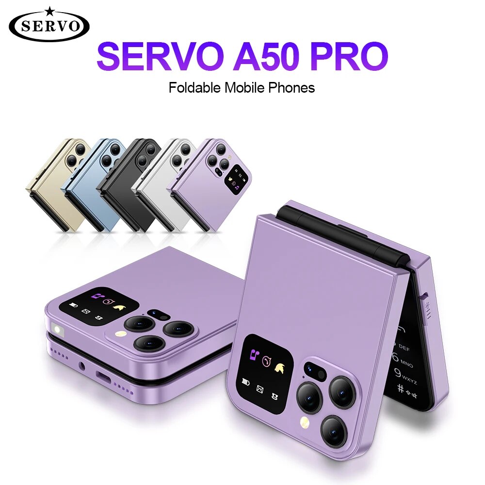 Phone Cases Verizon - SERVO A50 PRO Складной мобильный телефон