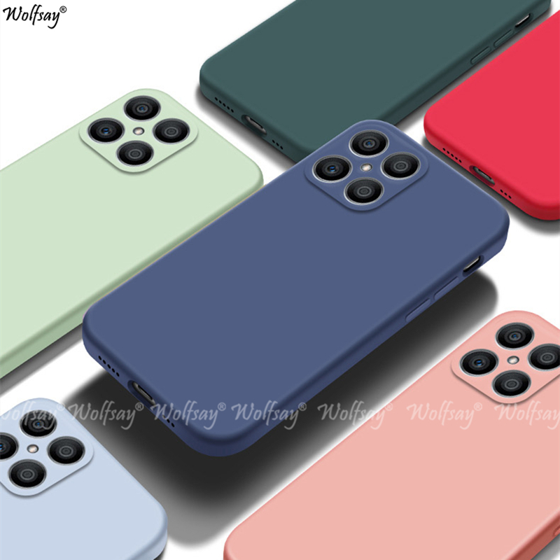 Phone Cases On Sale - Для Honor X8 Чехол Жидкий силиконовый