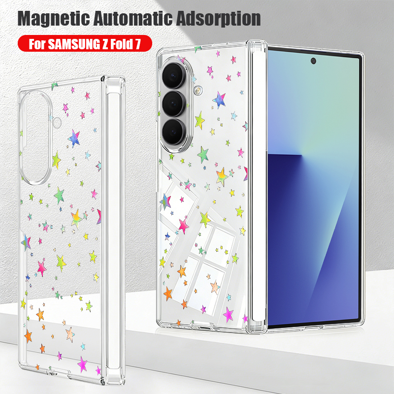 Phone Cases Z Fold 6 - Магнитный чехол с автоматической адсорбцией для