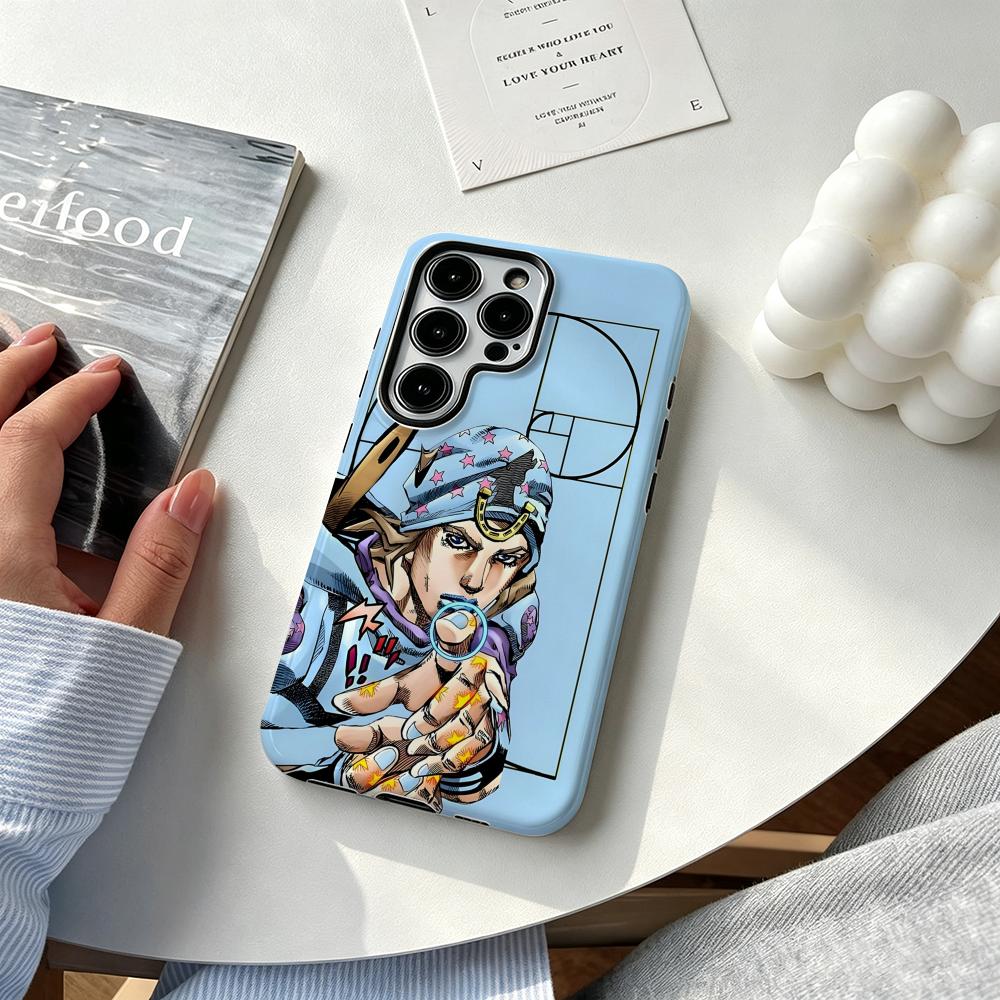 Phone Cases Galaxy S24 - Крутой аниме-чехол J-JOJO Steel Ball Run