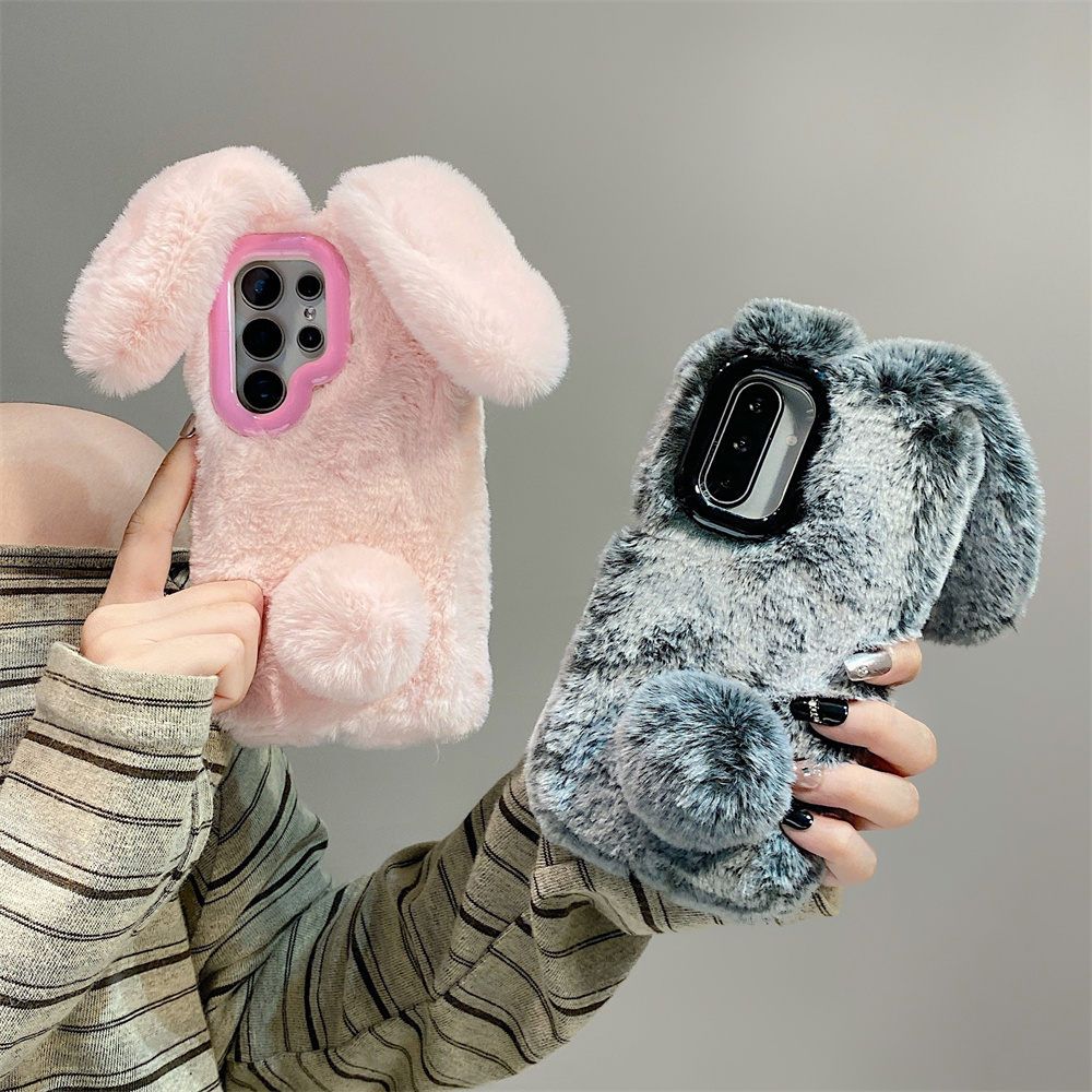 Phone Cases With Camera Cover - Чехол для телефона с милыми кроличьими