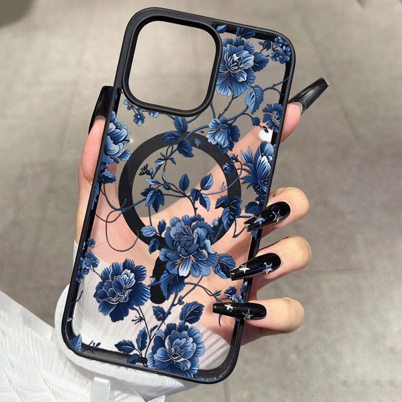 Роскошный винтажный синий чехо – обзор и цена Phone Cases Vintage