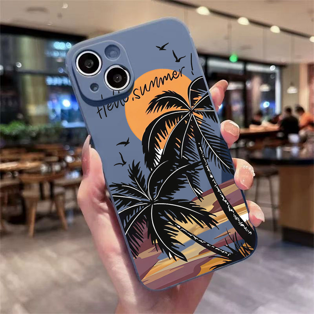 Матовый силиконовый чехол с ре – обзор и цена Phone Cases Beach
