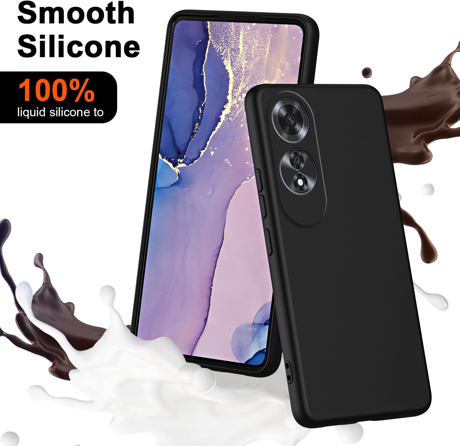Гибкий жидкий силиконовый чехо – обзор и цена Phone Cases On Sale