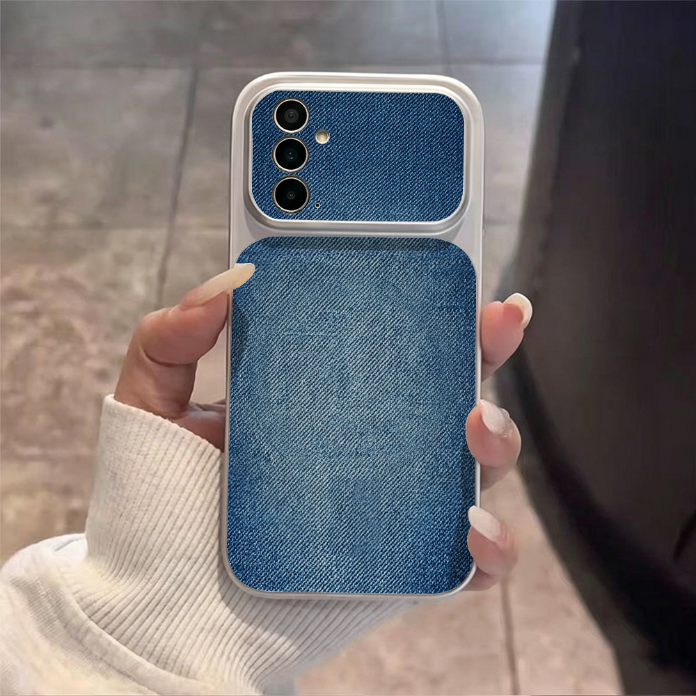 Ретро-чехол из синего денима и – обзор и цена Phone Cases With Camera Cover