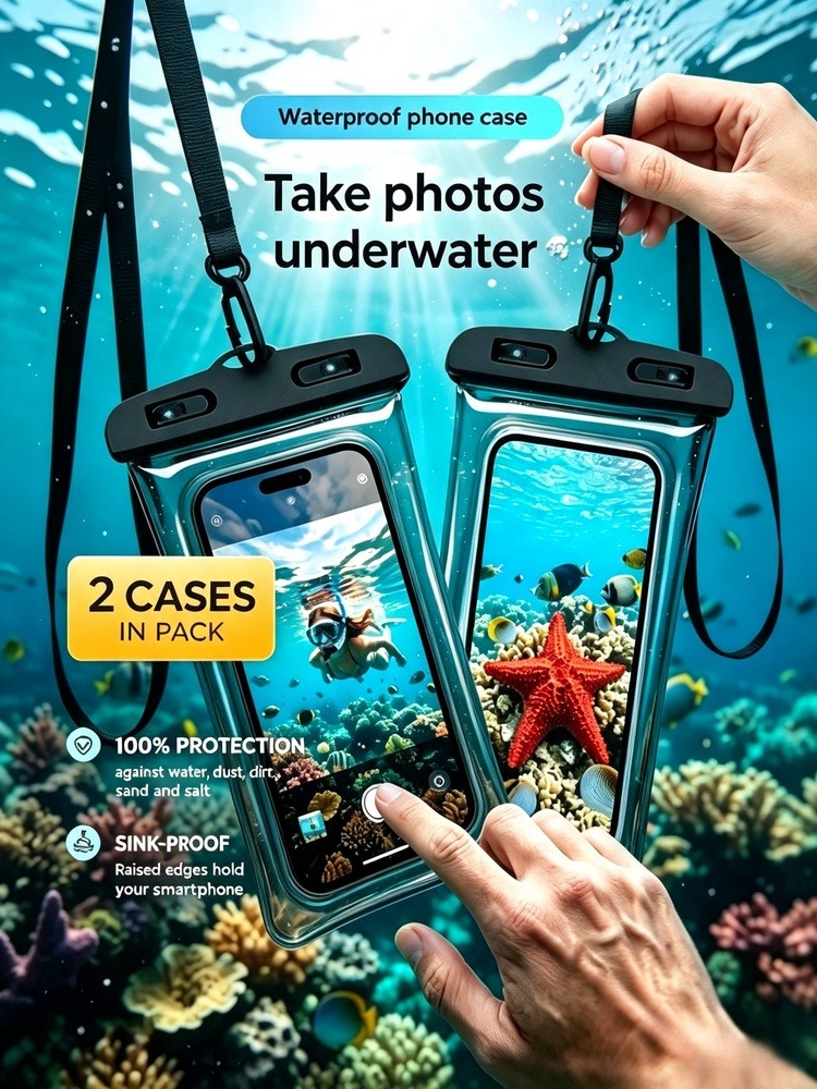 Двухкомпонентный водонепроница – обзор и цена Phone Cases Beach